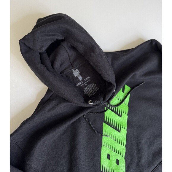 2019 Billie Eilish When We All Fall Asleep Where Do We Go Tan Hoodie Size Medium - Picture 2 of 6